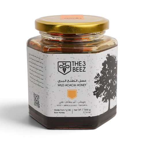 عسل الطلح البري - 500 غرام - The3Beez